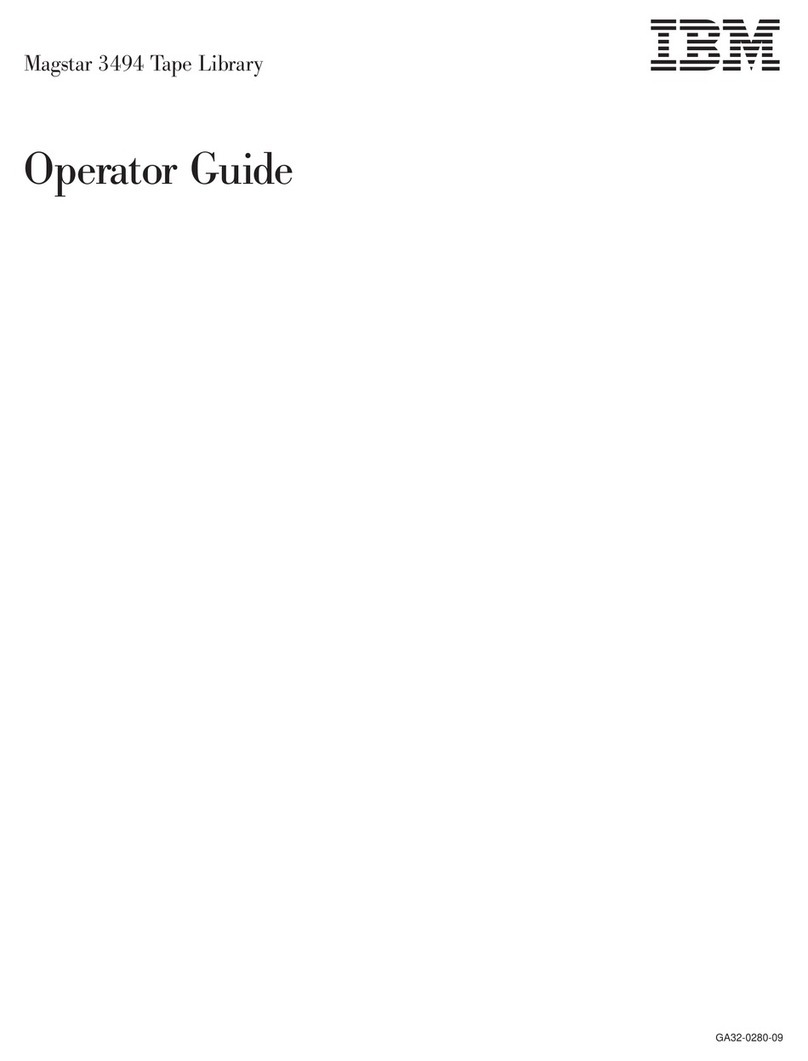 IBM Tape Library Magstar 3494 Operator's guide