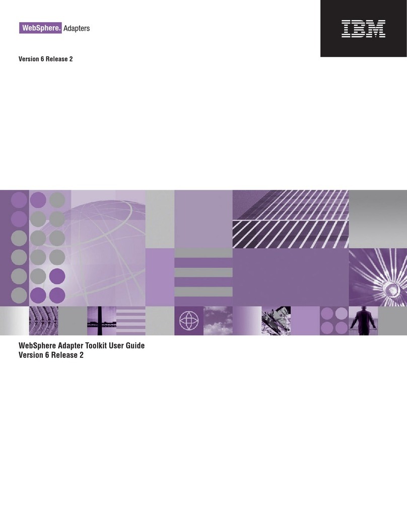 IBM WebSphere Adapters User manual