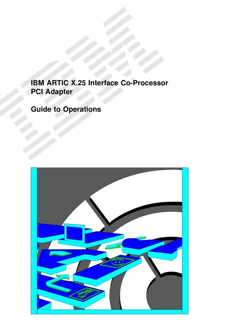 IBM ARTIC X.25 User manual