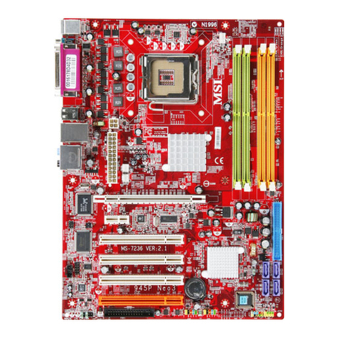 MSI MS-7236 (V2.X) Mainboard G52-72361X2 product manual