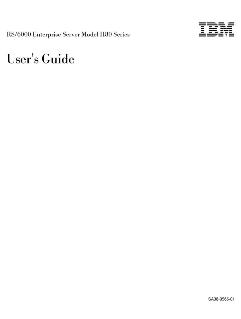 IBM RS/6000 Enterprise Server M80 User manual