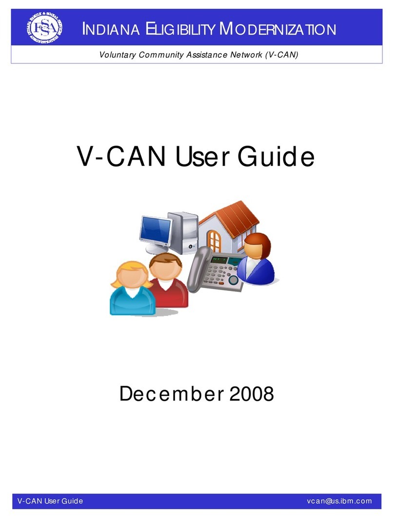 IBM Voluntary Community Assistance Network V-CAN user guide