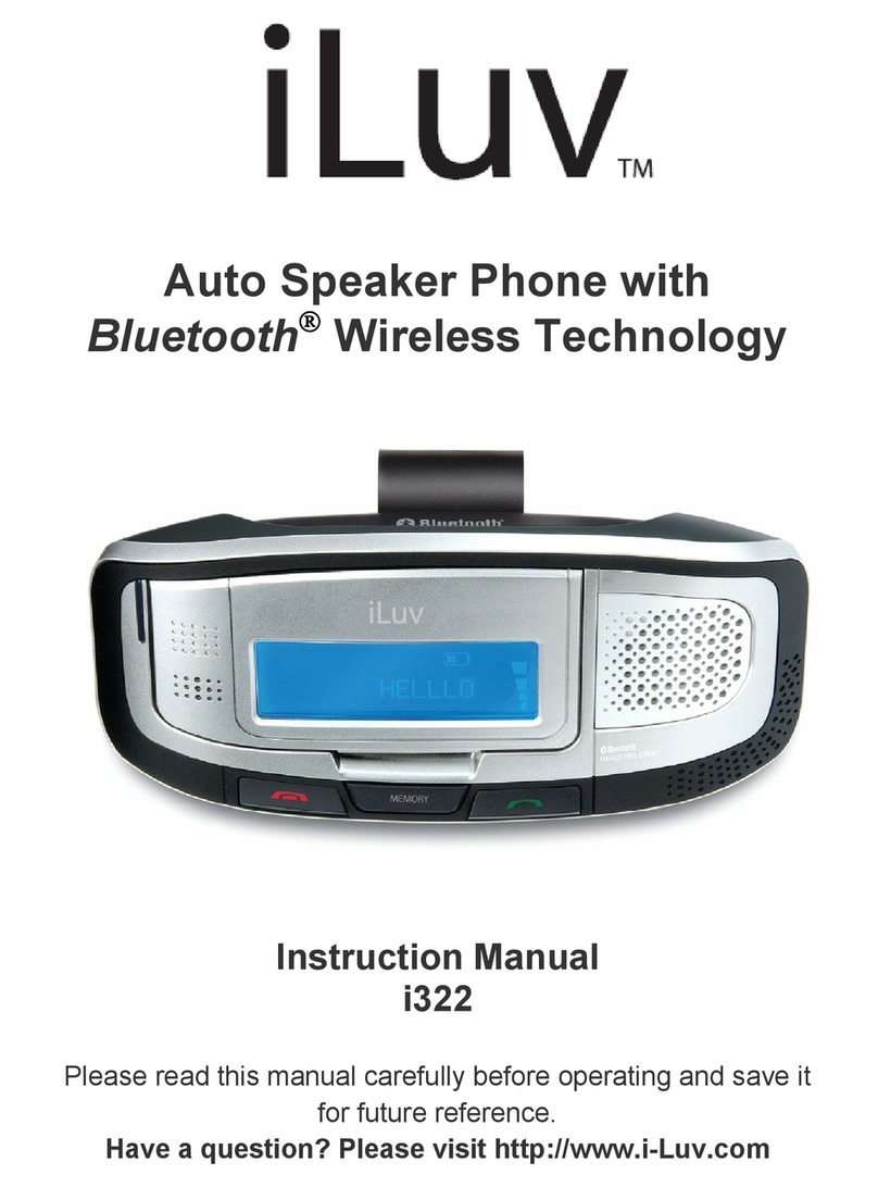 Iluv ii322 User manual