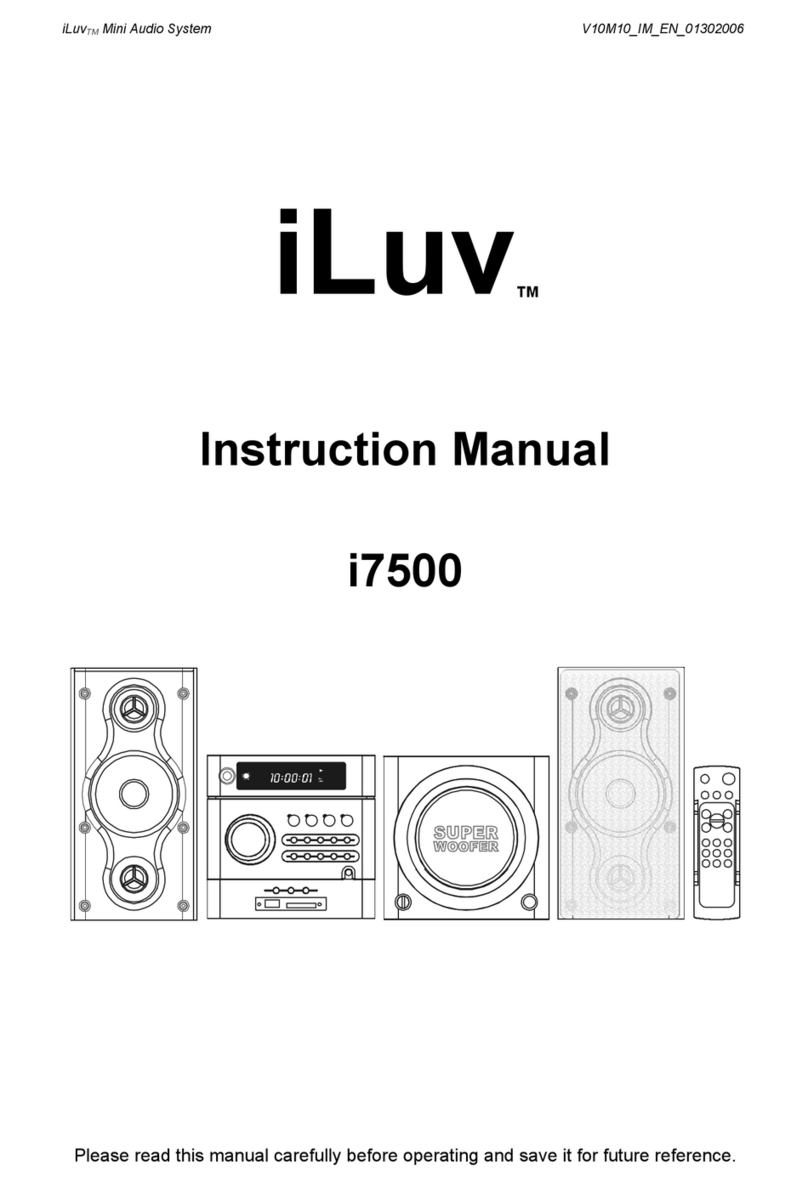 Iluv i7500 instruction manual