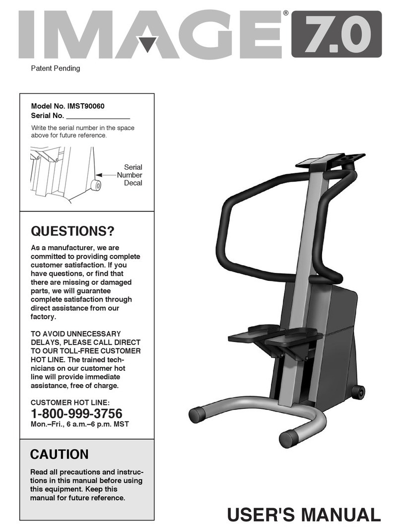 Image Fitness IMST90060 user manual Image Fitness IMST90060 user manual