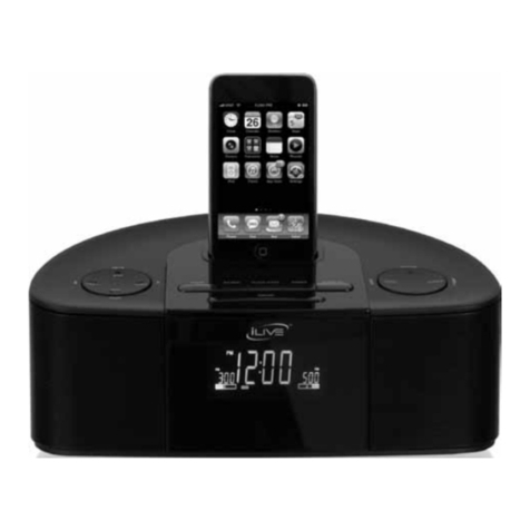 iLive Home Dock for iPhone/iPod with Intelli Set... user guide