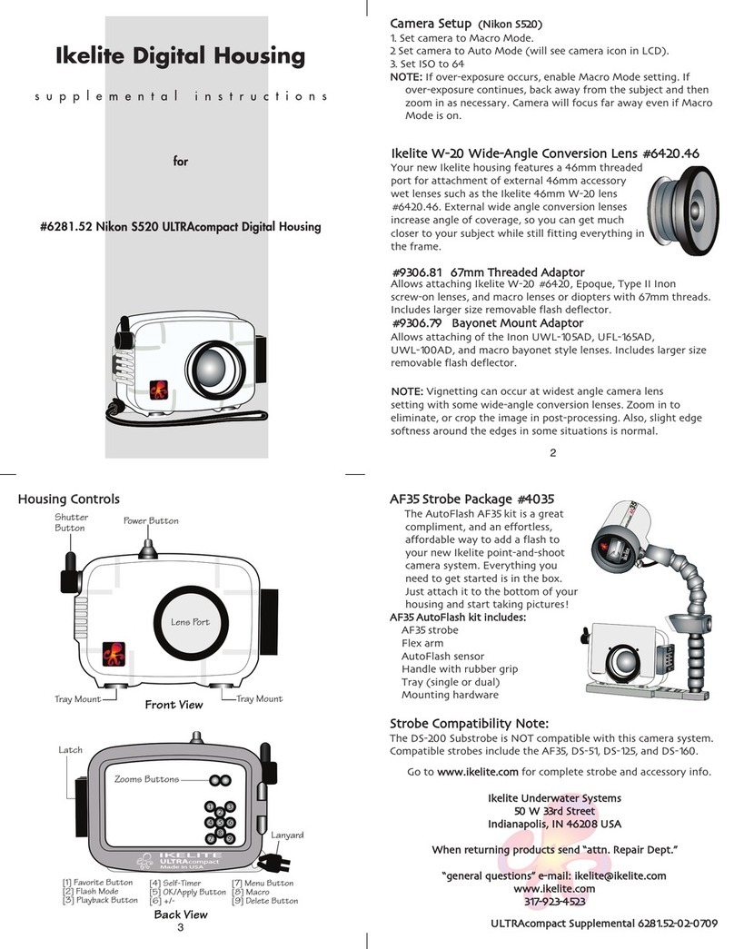 Ikelite S520 Owner's manual