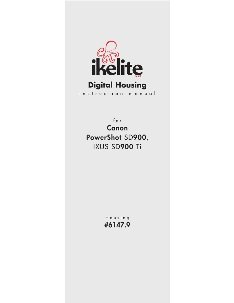 Ikelite PowerShot IXUS SD900 Ti User manual