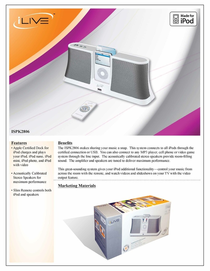 iLive ISPK2806 User manual
