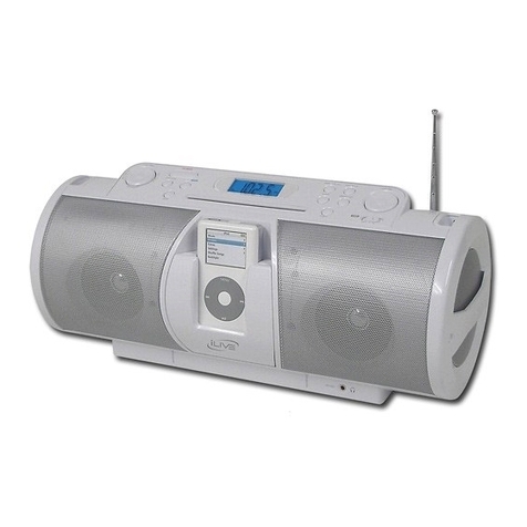 iLive Portable Docking System IBCD3816DT User manual
