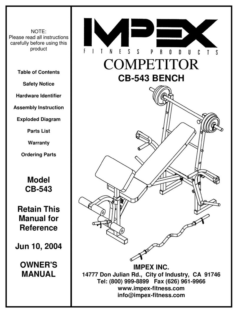 Impex COMPETITOR CB-543 User manual