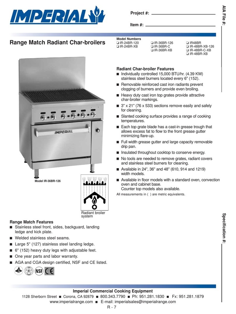 Imperial Range 24BR-XB specification