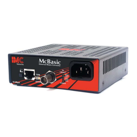 IMC Networks TP User manual