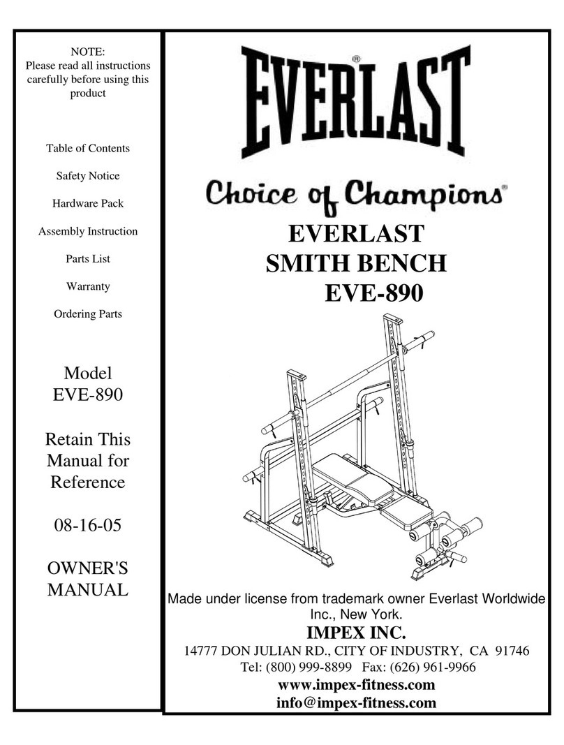 Everlast EVE-890 owner's manual