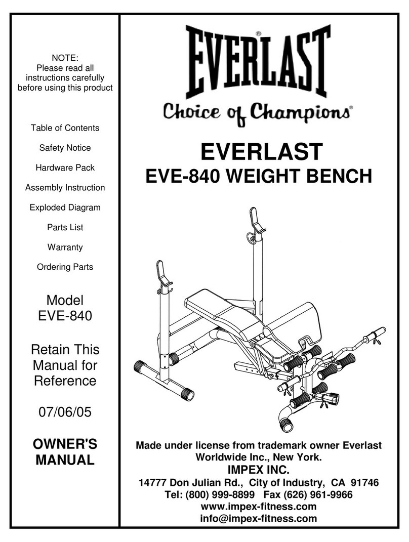 Everlast EVE-840 owner's manual
