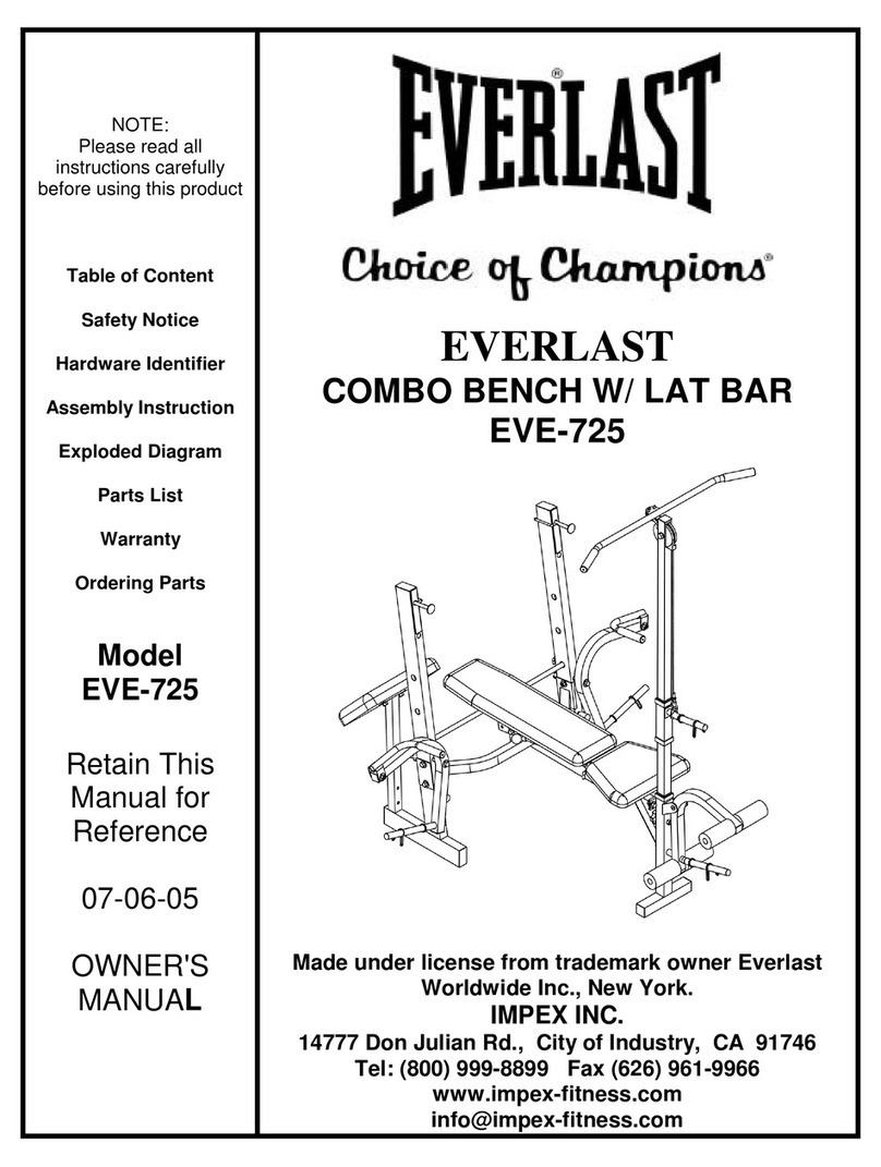 Everlast EVE-725 User manual Everlast EVE-725 User manual