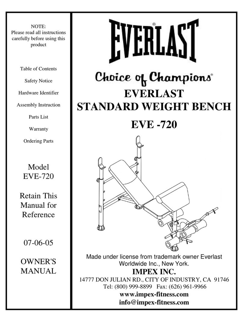 Everlast EVE-720 owner's manual
