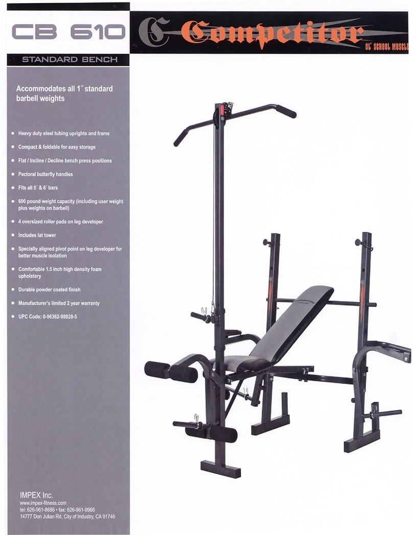 Impex Competitor CB 610 Features