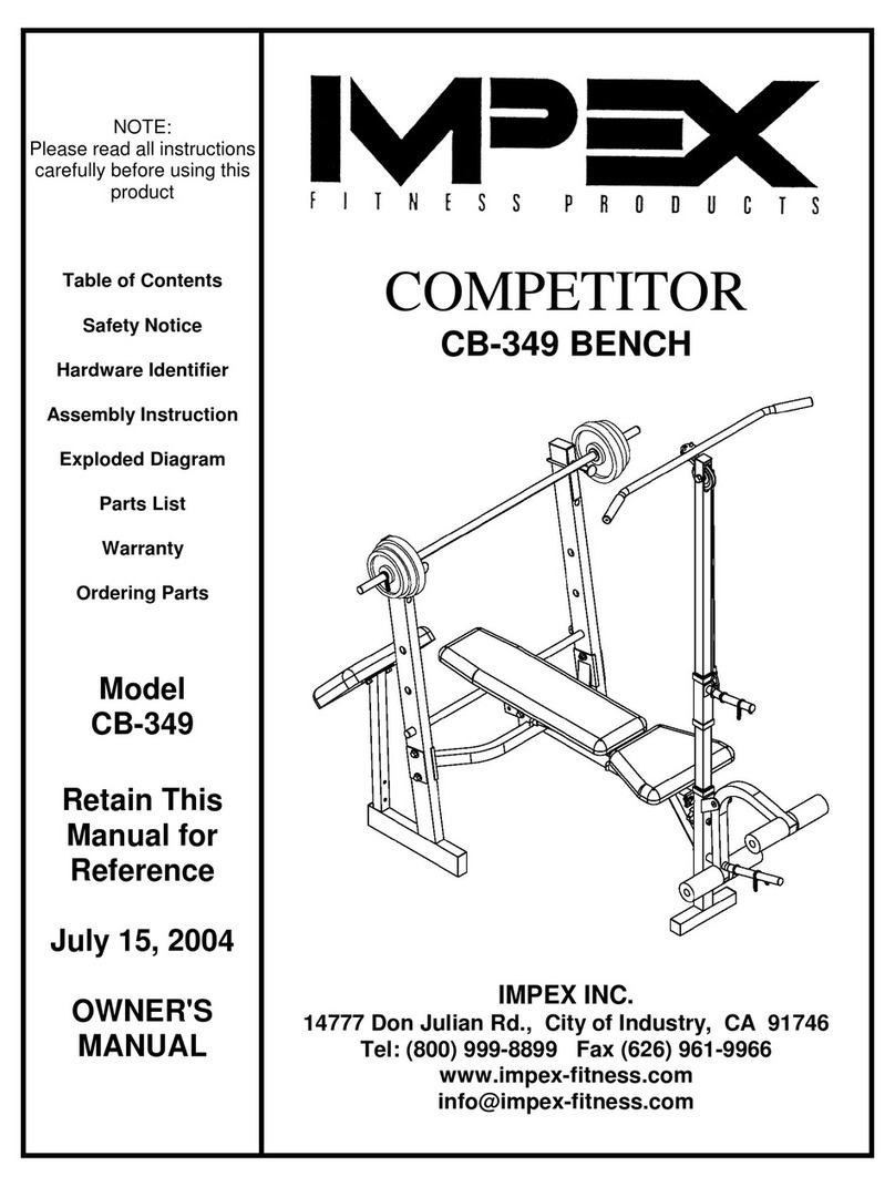 Impex COMPETITOR CB-349 User manual