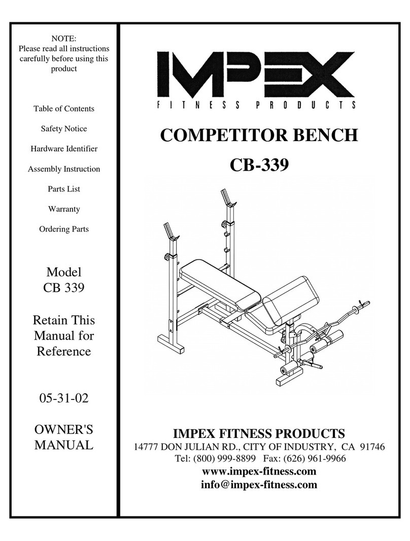 Impex CB-339 owner's manual