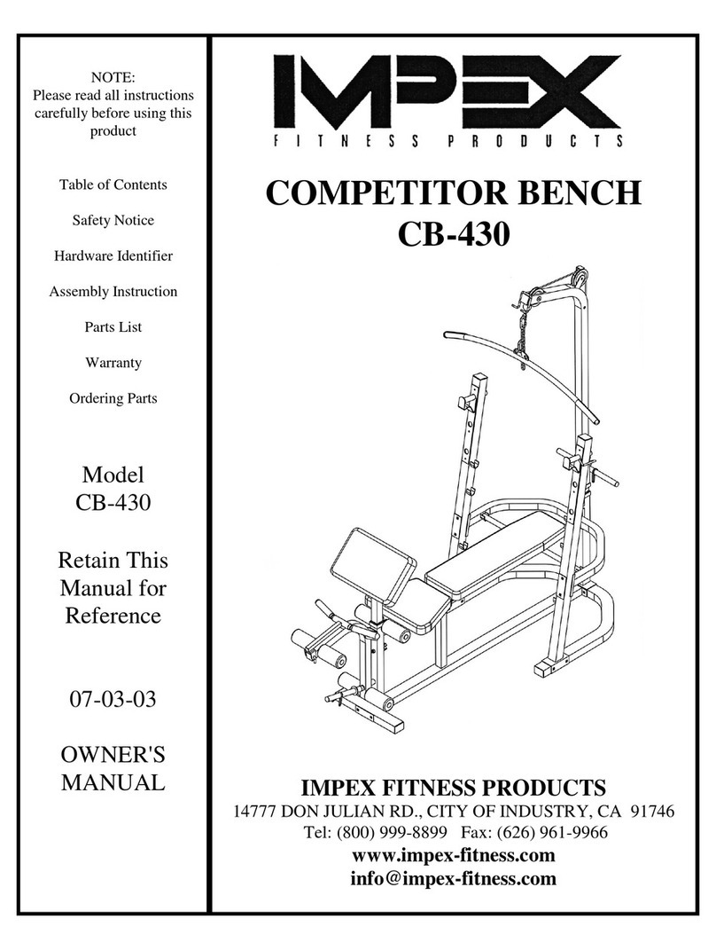 Impex COMPETITOR CB-430 User manual
