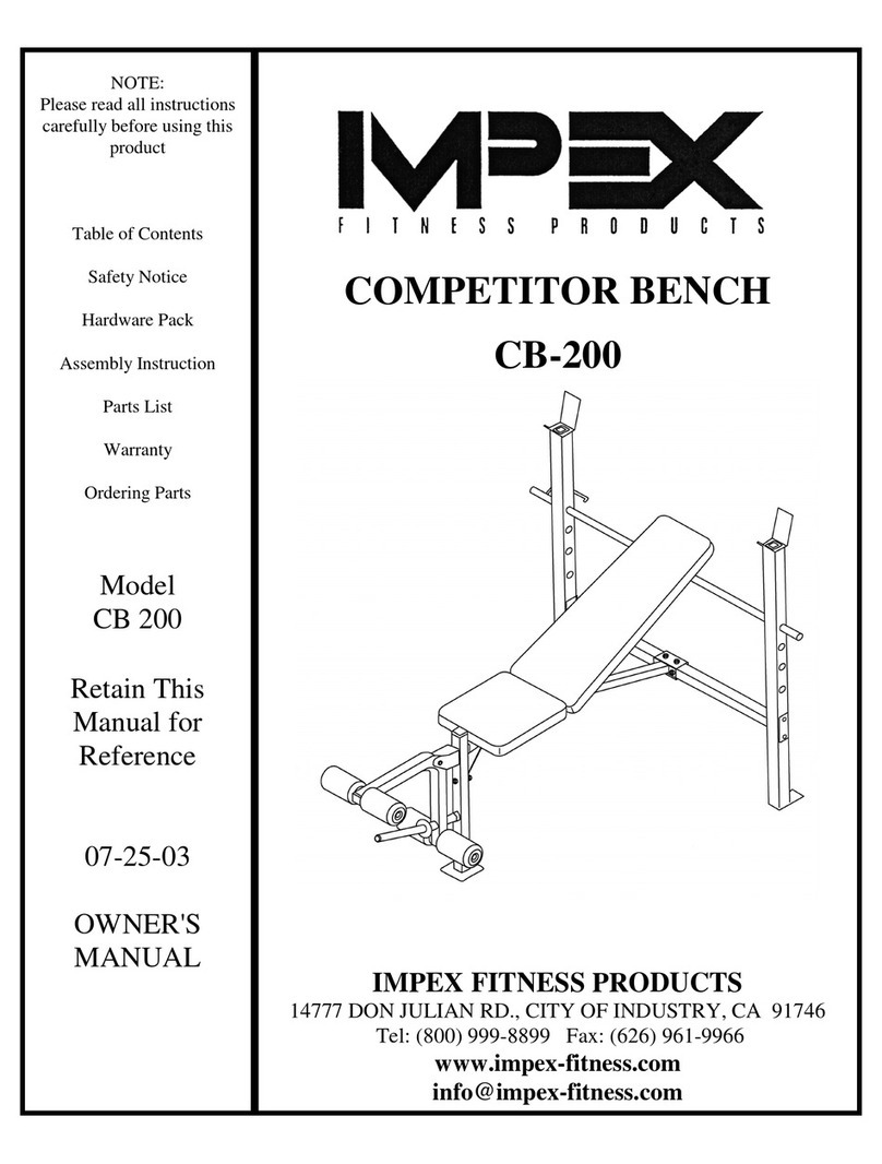 Impex COMPETITOR CB-200 User manual