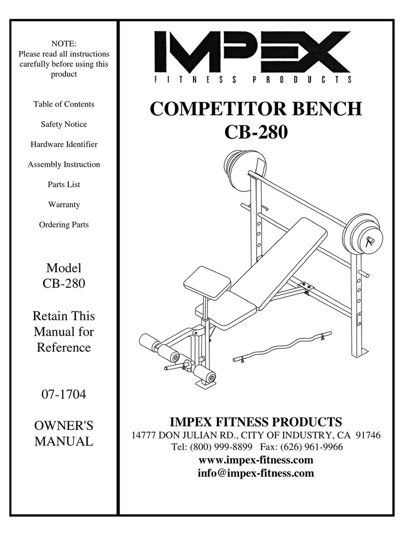 Impex COMPETITOR CB-280 User manual