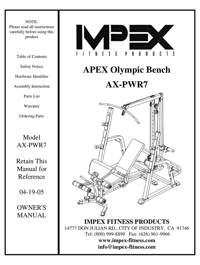 Impex APEX AX-PWR7 owner's manual