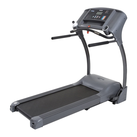 Smooth Fitness 5.25 MOTORIZED TREADMILL operating guide