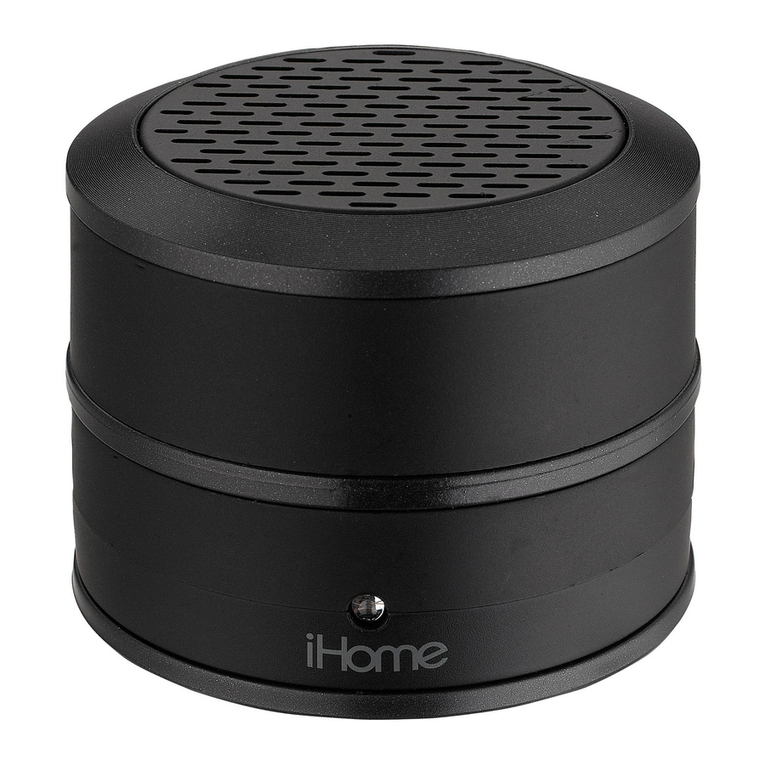 iHome IHM60 user manual