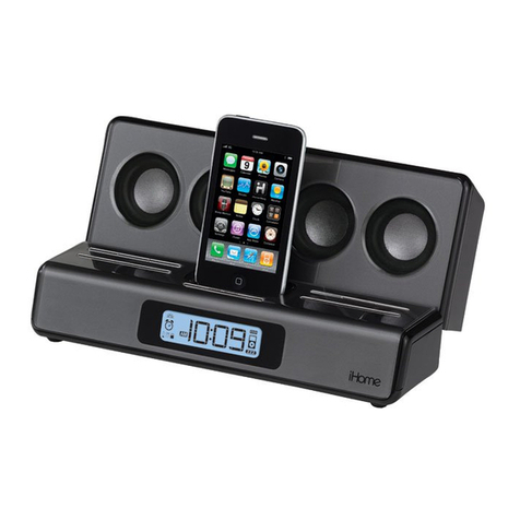 iHome IP28 user manual
