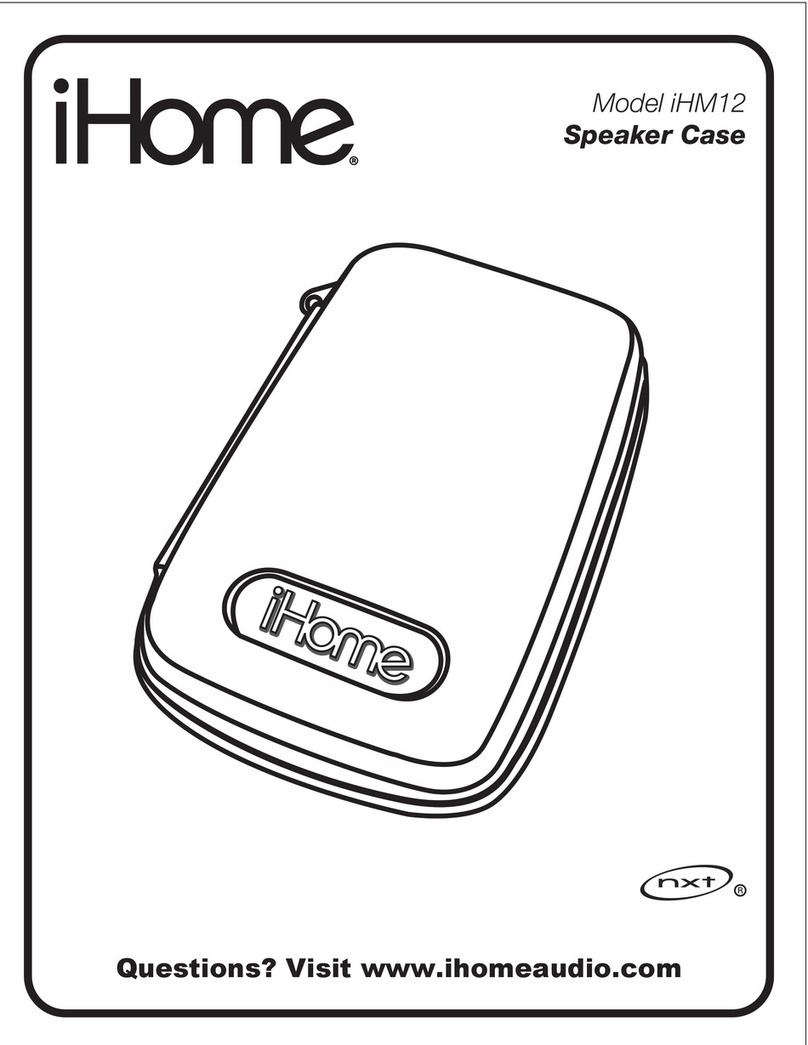 iHome iHM12 user manual