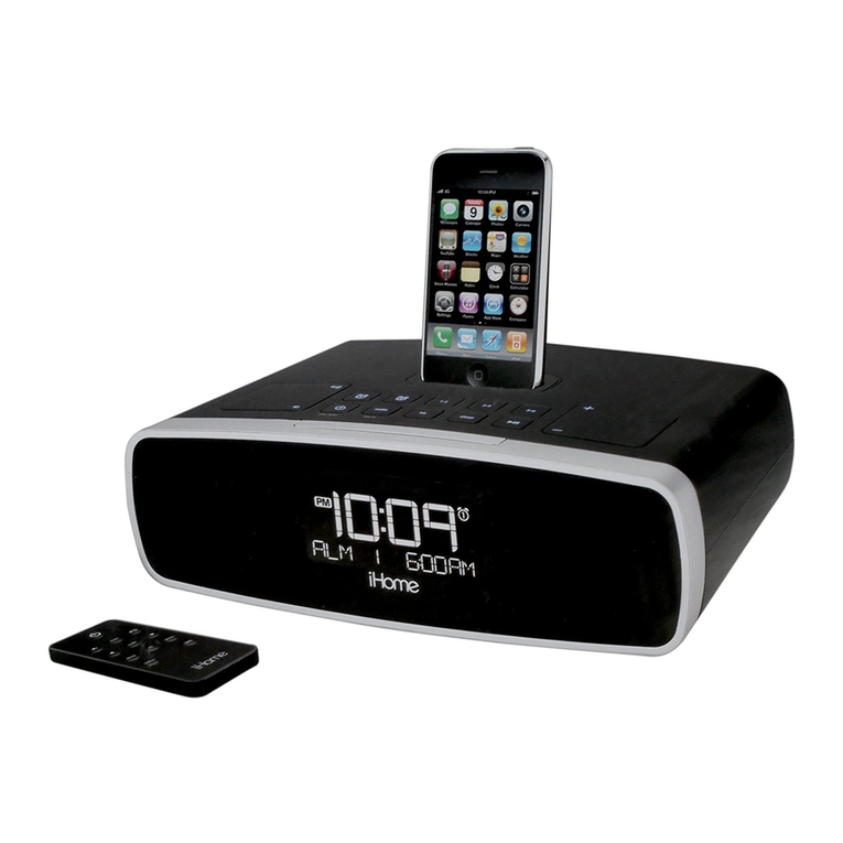 iHome iP90 User manual