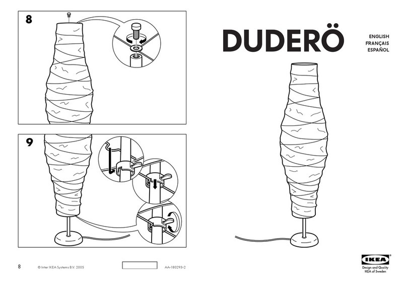 IKEA DUDERO AA-180293-2 Assembly instructions