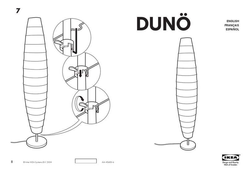 IKEA DUNO AA-45683-6 User manual