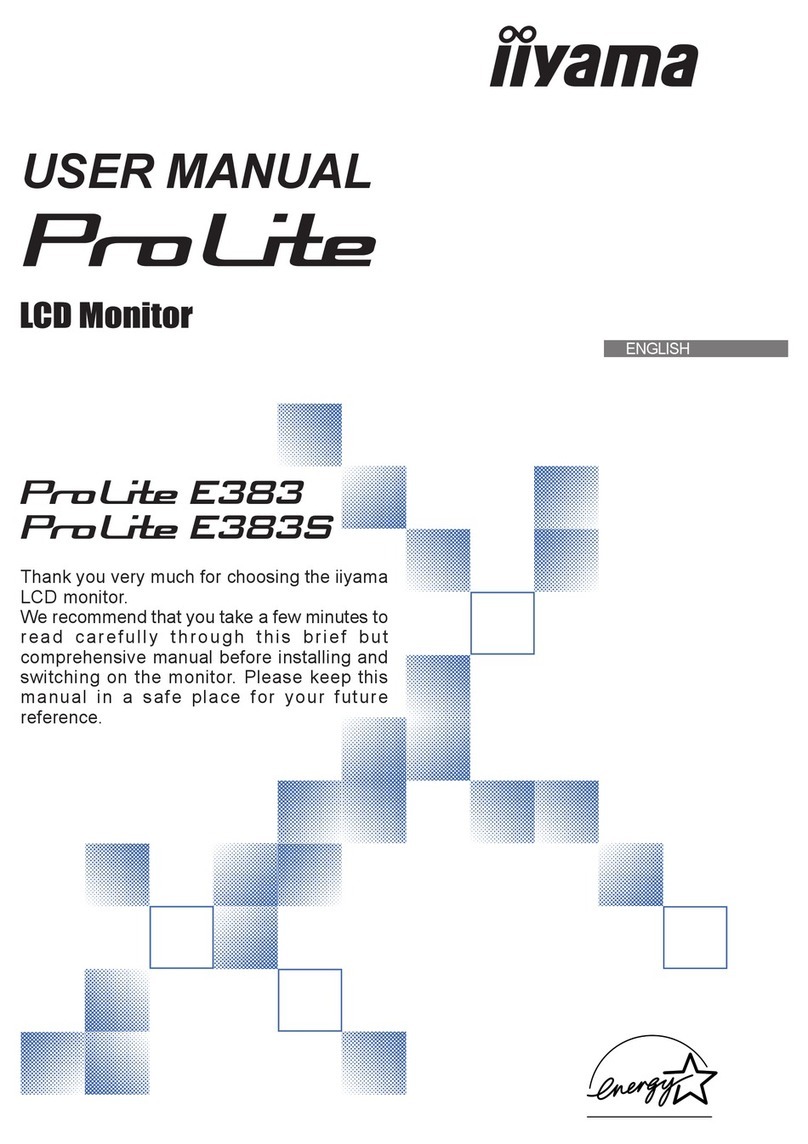 Iiyama ProLite E383 User manual