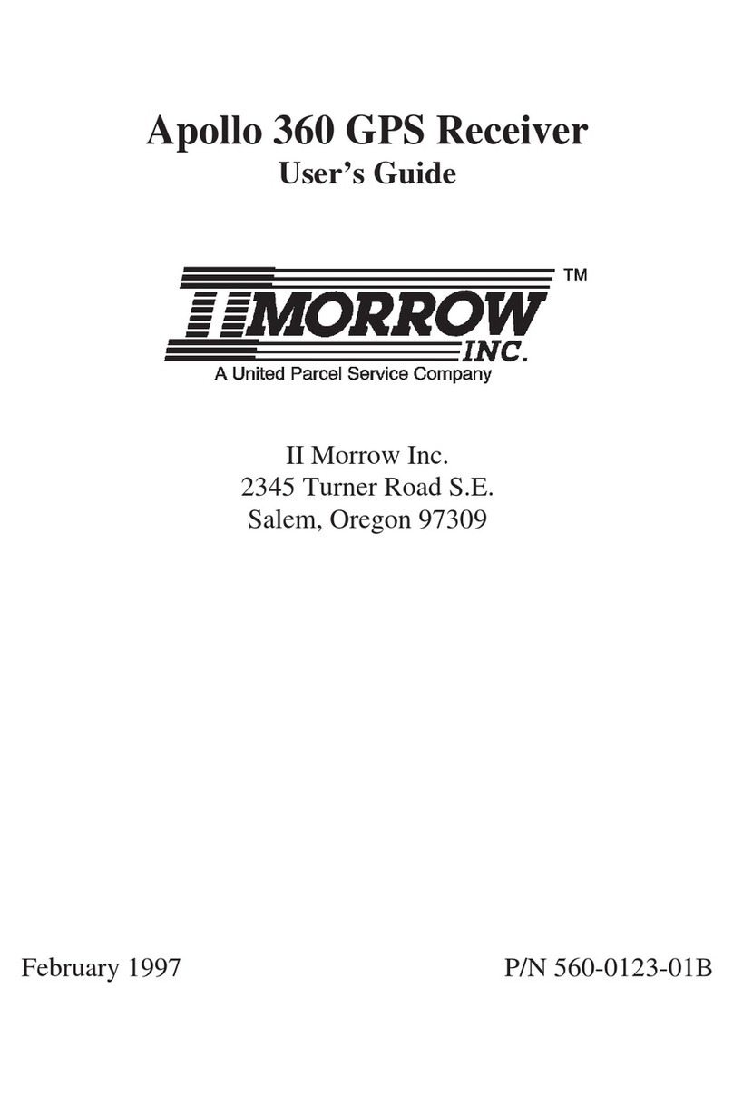 II Morrow Apollo 360 user guide