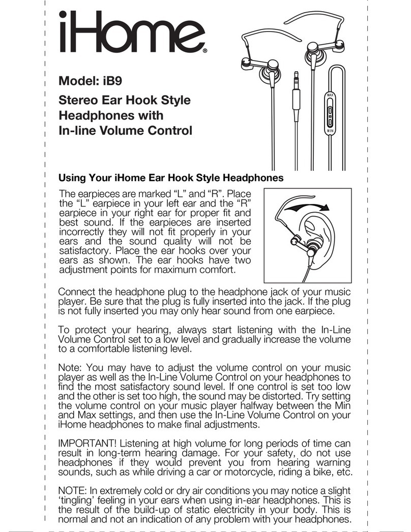 iHome IB9 user manual