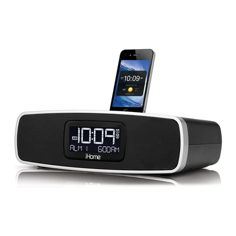 iHome IA90 user manual