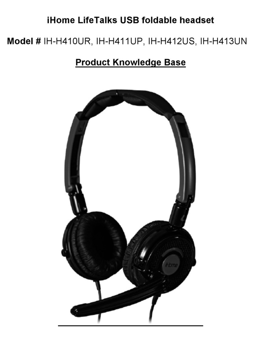 iHome LifeTalks IH-H411UP Knowledge base