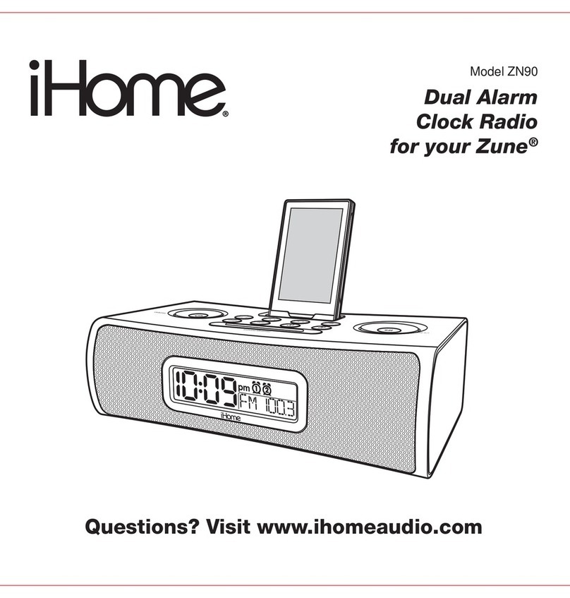 iHome ZN90 User manual