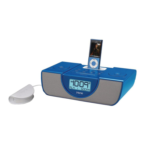 iHome IP43 User manual