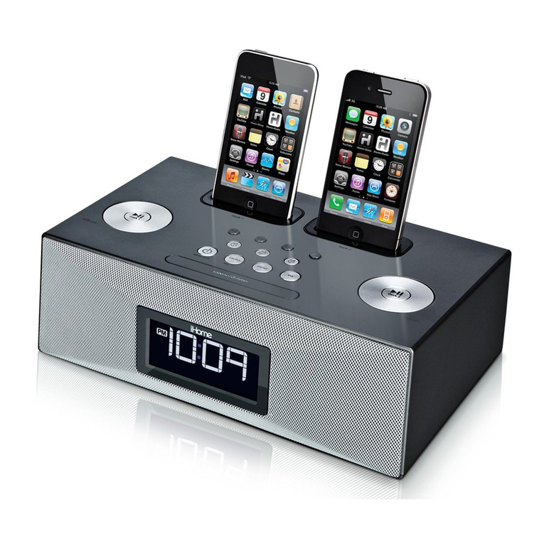 iHome iP88 User manual