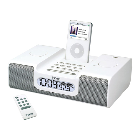 iHome iH6 User manual