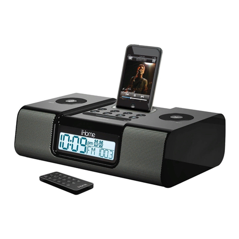 iHome iH9 User manual