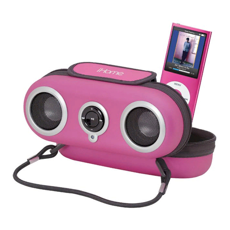 iHome iH13 User manual