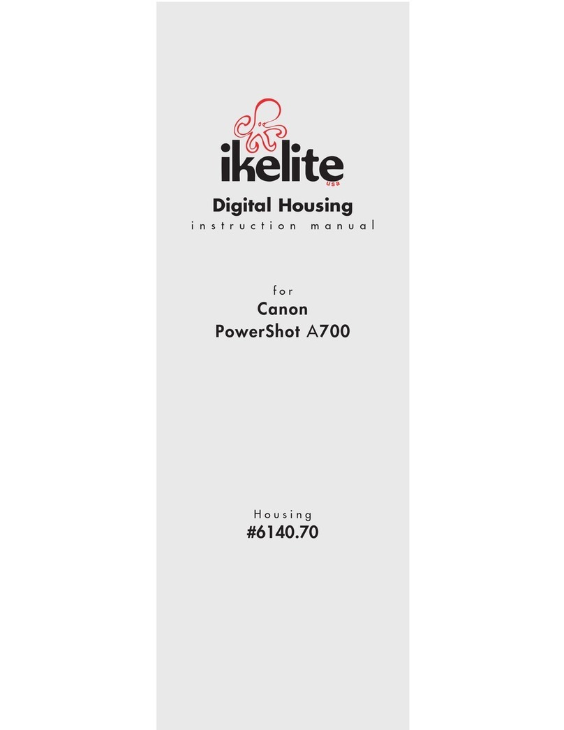 Ikelite Canon PowerShot A700 User manual Ikelite Canon PowerShot A700 User manual