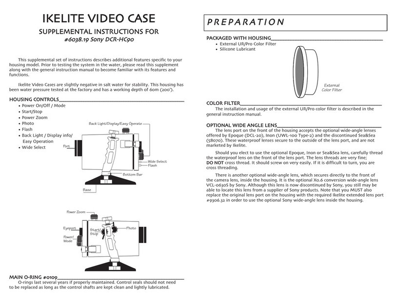Ikelite DCR HC Owner's manual Ikelite DCR HC Owner's manual