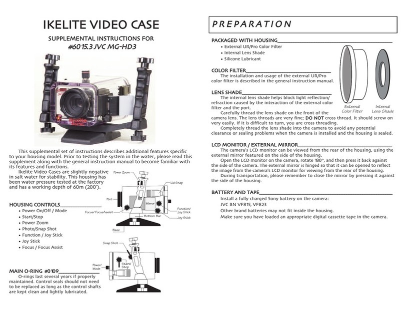 Ikelite MG-HD3 Owner's manual