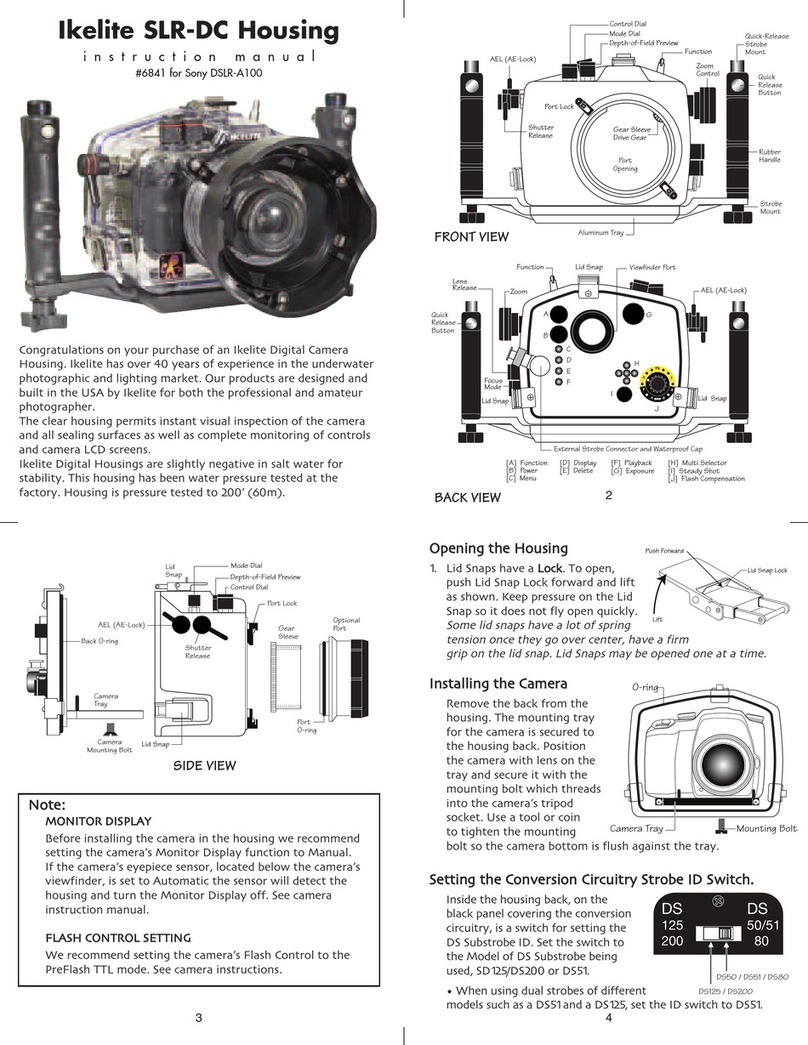Ikelite DSLR-A100 User manual